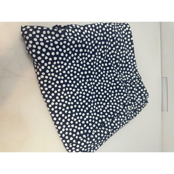 SPANX Pants - Spanx 3X Women's Polka Dot Shorts Navy Blue White Plus Size Casual Golf